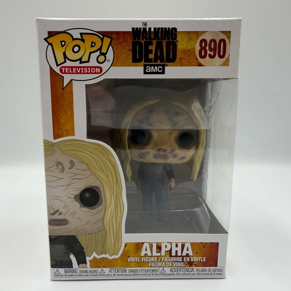 Funko Pop Television The Walking Dead Alpha 890 Vinyl Figure AMC Whispers